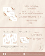 Cards and Gifts Sign | Minimalist Wedding Sign Template