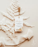 Fall Shower Favor Tag Template | Fall Baby Shower Favor Tag