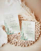 Fiesta Baby Shower Invitation | Desert Baby Shower Invite