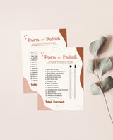 Porn Or Polish Bachelorette Game | Retro Bachelorette Party
