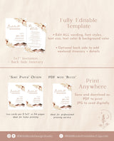 Mountain Bachelorette Party Invite | Scottsdale Bachelorette Party