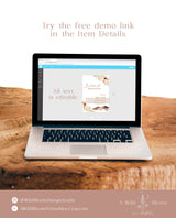 Mountain Bachelorette Party Invite | Scottsdale Bachelorette Party