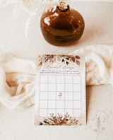 Bridal Bingo Game | Fall Bridal Shower Game