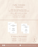 We're So Glad You're Here | Minimalist Wedding Welcome Sign