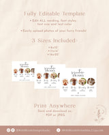Dog Signature Drink Sign | Pet Signature Cocktail Sign