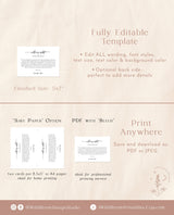 Minimalist Wedding Downsize Announcement Card | Covid Wedding Update