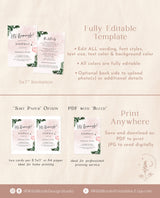 Let's Flamingle Bachelorette Party Invitation | Tropical Bachelorette Itinerary