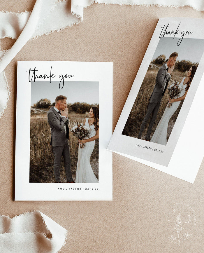 Photo Thank You Card | Folded Thank You Card