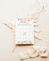 Bridal Bingo Game | Fall Bridal Shower Game