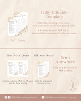 Find the Guest Shower Game | Fall Bridal Shower Game