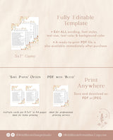 Over or Under Baby Shower Game Template | Fall Baby Shower Game