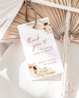Boho Thank You Favor Tag | Boho Shower Tag