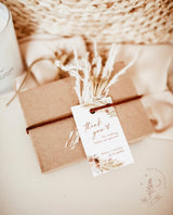 Boho Thank You Favor Tag | Boho Shower Tag