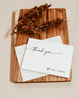 Minimalist Thank You Card | Thank You Card