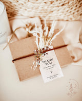 Fall Wedding Favor Tag | Terracotta Favor Tag
