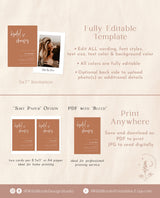 Burnt Orange Bridal Shower Invite | Fall Bridal Shower