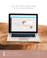 Fall Wedding Enclosure Card | Autumn Wedding Invite Insert