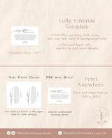 Minimalist Wedding Downsize Announcement Card | Covid Wedding Update