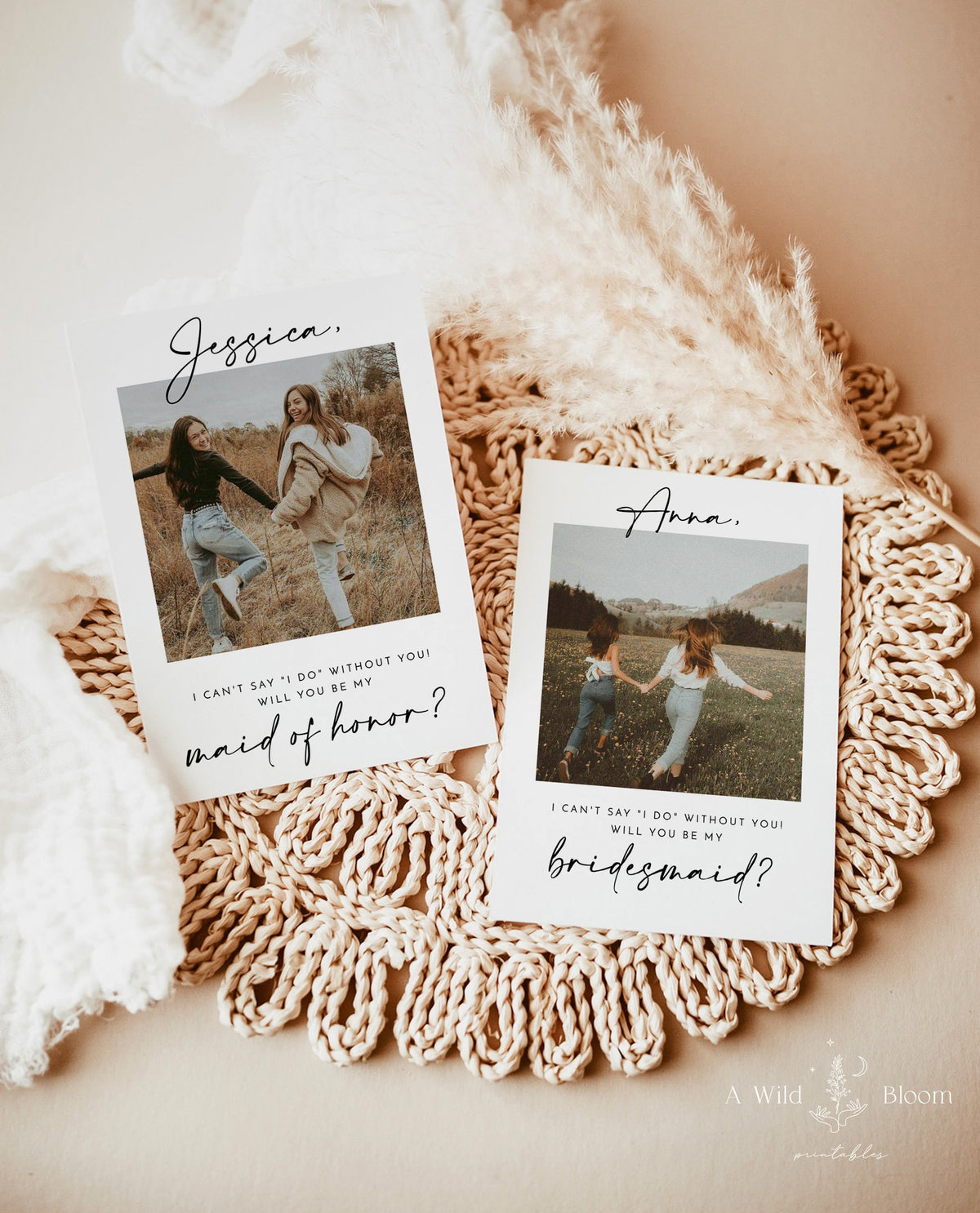 Will You Be My Bridesmaid | Bridesmaid Photo Card