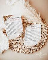 Fall Bridal Trivia Game | How Well Do You Know the Bride-to-Be Game