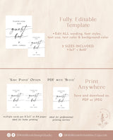 Please Sign Our Guestbook Sign | Minimalist Wedding Guestbook