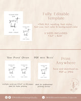 Please Sign Our Guestbook Sign | Minimalist Wedding Guestbook