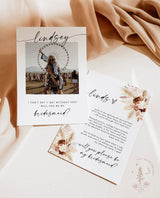 Will You Be My Bridesmaid | Bridesmaid Photo Card