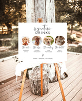 Dog Signature Drink Sign | Pet Signature Cocktail Sign