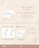 Pampas Grass Wedding Downsize Announcement Card | Covid Wedding Update
