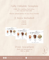 Dog Signature Drink Sign | Pet Signature Cocktail Sign