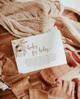 Books for Baby Card | Book Request Insert
