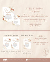 Late Night Diapers Template Sign | Boho Baby Shower Game