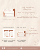 Advice and Wishes Card | Retro Baby Shower