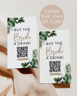 Buy The Bride A Drink | Tropical Bachelorette Venmo Card 