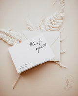Minimalist Thank You Card | Thank You Card
