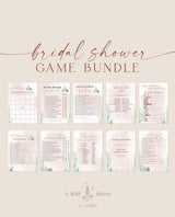 Desert Bridal Shower Games | Boho Bridal Shower Games