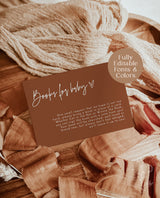 Books for Baby Card | Book Request Insert