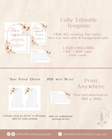 Boho Time Capsule | Pampas Grass Baby Shower