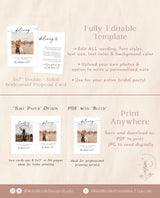 Will You Be My Bridesmaid | Bridesmaid Photo Card