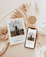 Will You Be My Bridesmaid | Bridesmaid Photo Card
