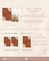 Fall Baby Shower Invite | Boho Baby Shower Invite