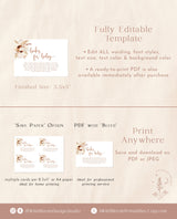 Books for Baby Card | Book Request Insert