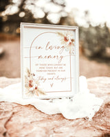 In Loving Memory Sign | Forever in Our Hearts Wedding Sign