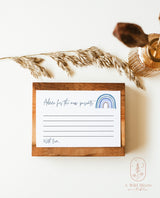 Rainbow Advice for Parents Card Shower | Advice for Mommy
