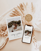 Minimalist Wedding Invitation Template | Editable Minimalist Wedding Invite