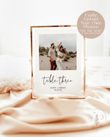 Photo Table Numbers | Wedding Photo Table Numbers