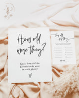 How Old Were The Parents-To-Be Game | Guess How Old Game