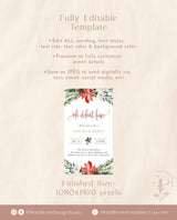 Holiday Party Evite Template | Christmas Party Invite