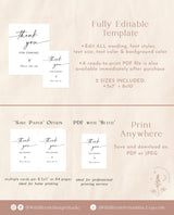 Modern Favors Sign | Minimalist Wedding Favors Sign Template
