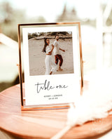 Photo Table Numbers | Wedding Photo Table Numbers 